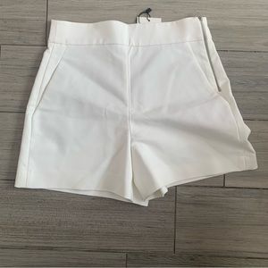 NWT Zara white shorts